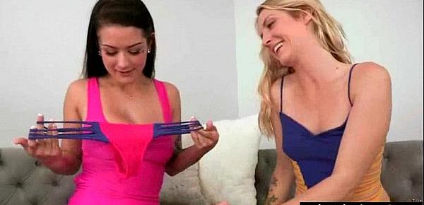  Lesbians Girl On Girl (Dani Daniels & Karla Kush & Katrina Jade) Sex Action Scene clip-24